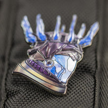 Load image into Gallery viewer, The Armory Series 4 Collectible Helmet Pin with Emblem

